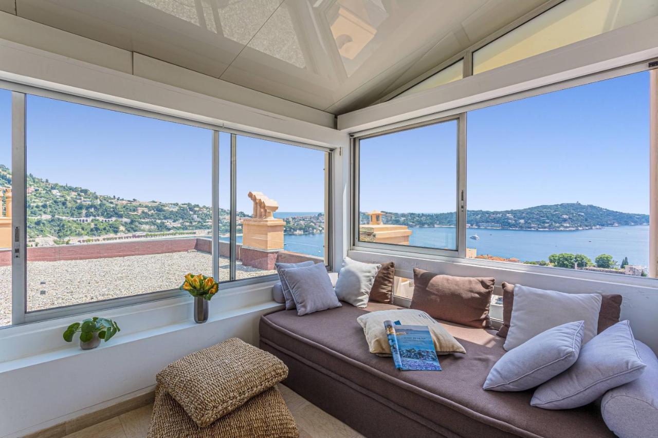 My Casa - Villefranche Cauvin - Panoramic Sea View Ac Екстериор снимка
