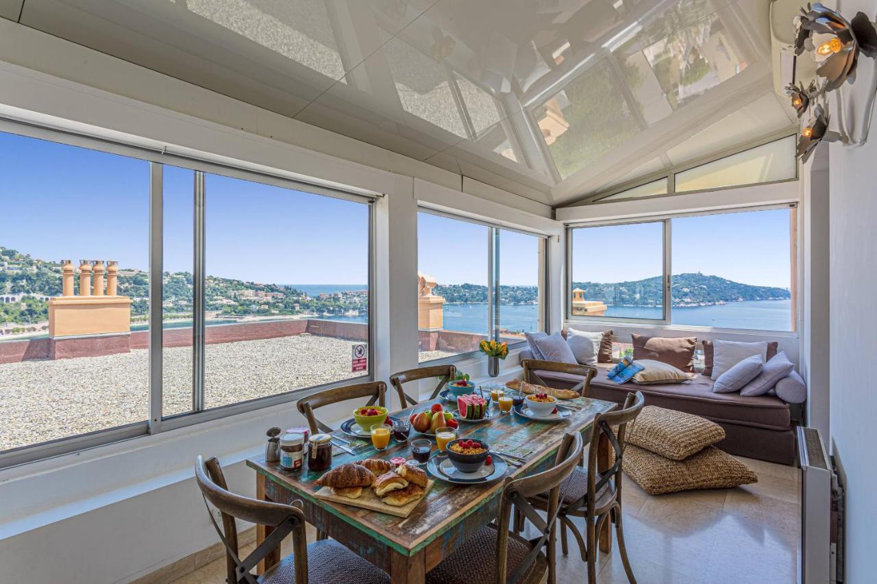 My Casa - Villefranche Cauvin - Panoramic Sea View Ac Екстериор снимка